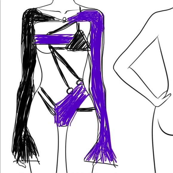 Handmade Rave Outfit - Picture 2 of 3